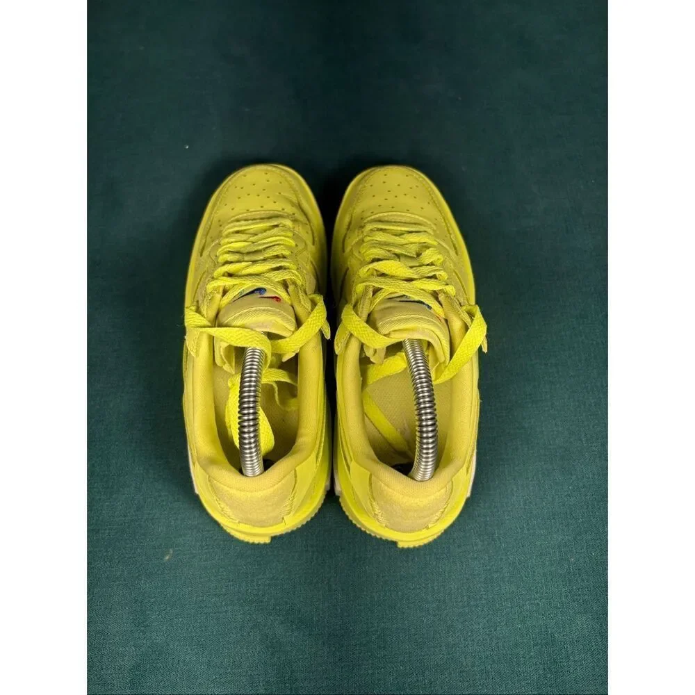 Nike Air Force 1 Fontanka Neon Green Yellow Volt Women's Size 6 Shoes